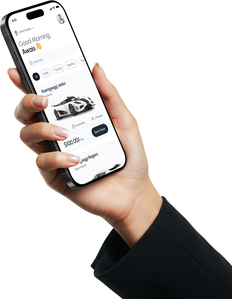 EzTech app mockup